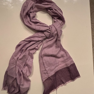 Scarf - Ann Taylor Loft Viscose Purple Scarf –‎ Long – Gently-Used (wa/x)